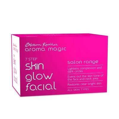 Buy Aroma Magic 7 Step Skin Glow Facial Kit Salon Range (All Skin Types) online usa [ USA ] 
