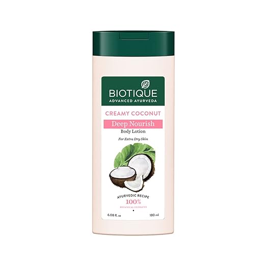 Buy Biotique Creamy Coconut Deep Nourish Body lotion