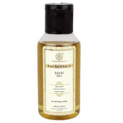 Buy Khadi Natural Olive Hair and Body Oil online usa [ USA ] 