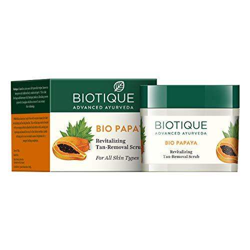Buy Biotique Bio Papaya Revitalising Tan Removal Scrub online usa [ USA ] 
