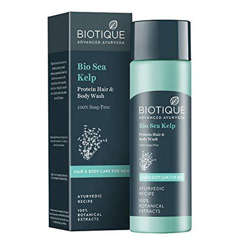 Buy Biotique Men Bio Sea Kelp Protein Hair and Body Wash-120ml online United States of America [ USA ] 