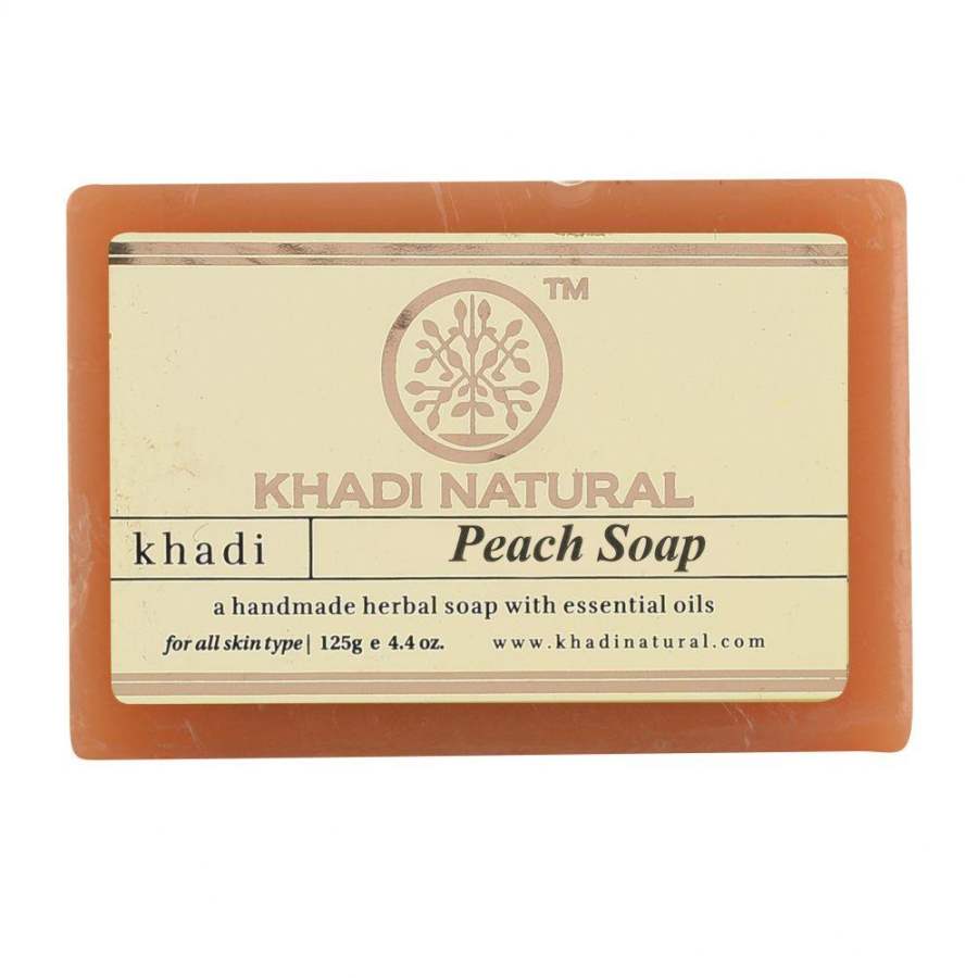 Buy Khadi Natural Peach Soap online United States of America [ USA ] 