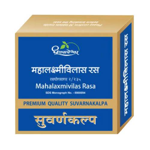 Buy Dhootapapeshwar Mahalaxmivilas Rasa Premium Quality Suvarnakalpa Tablets