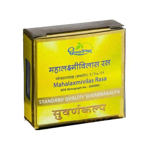 Buy Dhootapapeshwar Mahalaxmivilas Rasa Standard Quality Suvarnakalpa Tablets online usa [ USA ] 