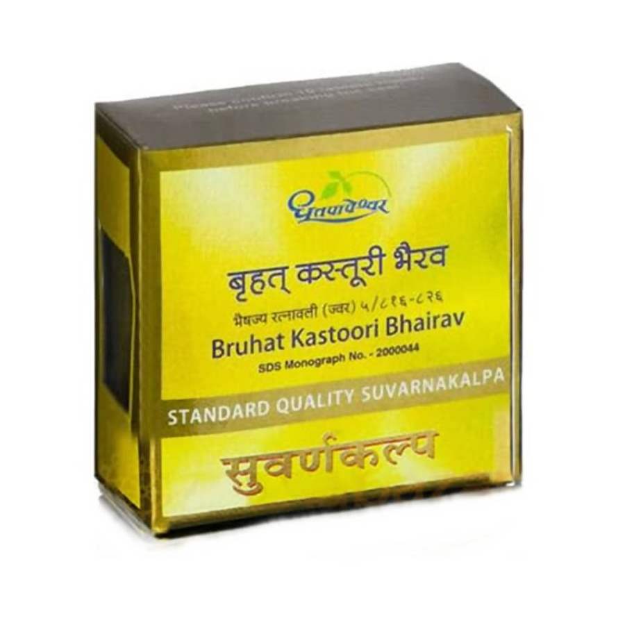 Buy Dhootapapeshwar Bruhat Kastoori Bhairav Standard Quality Suvarnakalpa Tablet