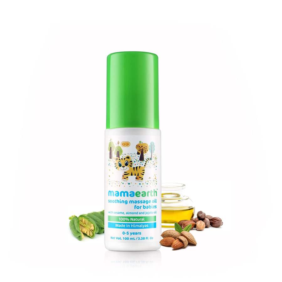 Buy MamaEarth Mamaearth Soothing Massage Oil for Babies - 100 ml online United States of America [ USA ] 