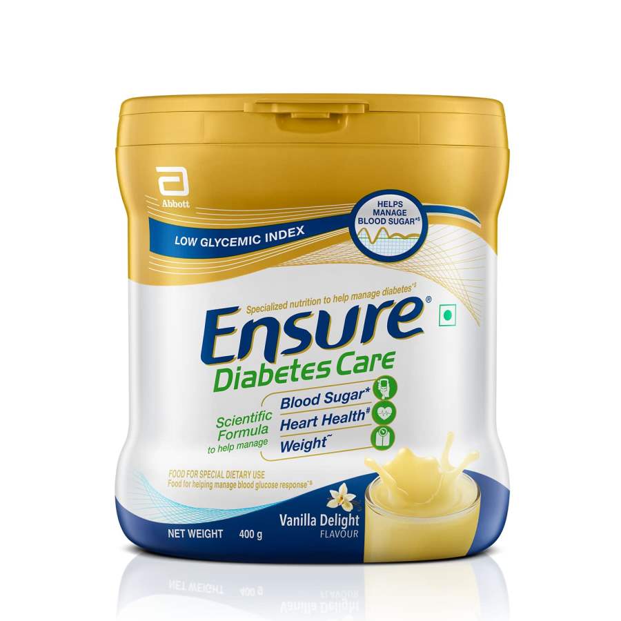 Buy Abbott Diabetes Care Powder Vanilla Delight - 400 g online United States of America [ USA ] 