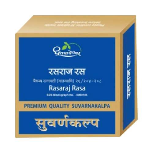 Buy Dhootapapeshwar Rasaraj Rasa Premium Quality Suvarnakalpa Tablets