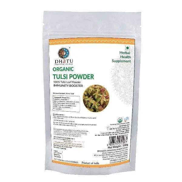 Buy Dhatu Organics Tulsi Leaf Powder online usa [ USA ] 