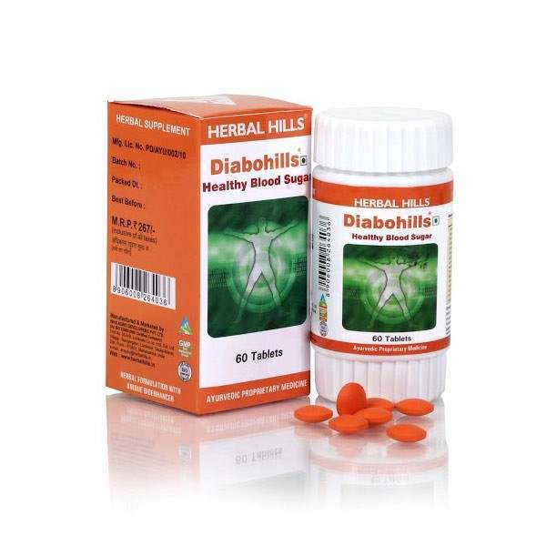 Buy Herbal Hills Diabohills Tablets for Healthy Blood Sugar