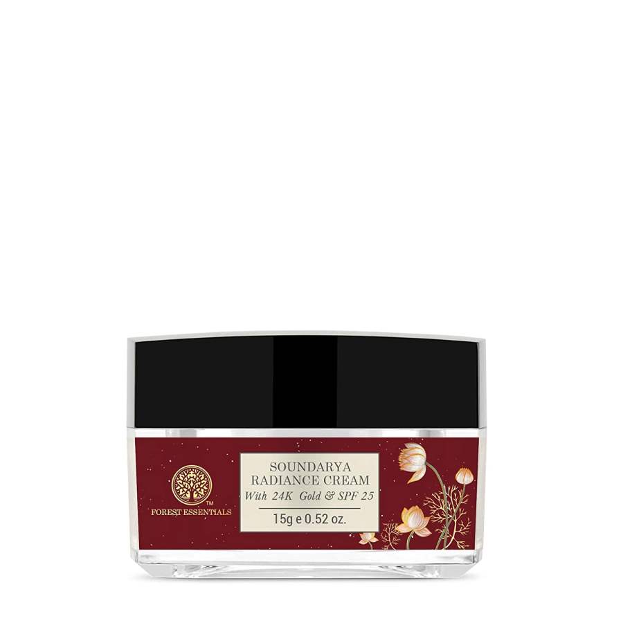 Buy Forest Essentials Soundarya Radiance Cream With 24K Gold & SPF25