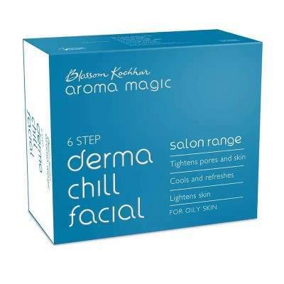Buy Aroma Magic 6 Step Derma Chill Facial Kit Salon Range (Oily Skin) online United States of America [ USA ] 