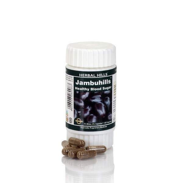 Buy Herbal Hills Jambuhills Capsules for Healthy Blood Sugar online United States of America [ USA ] 