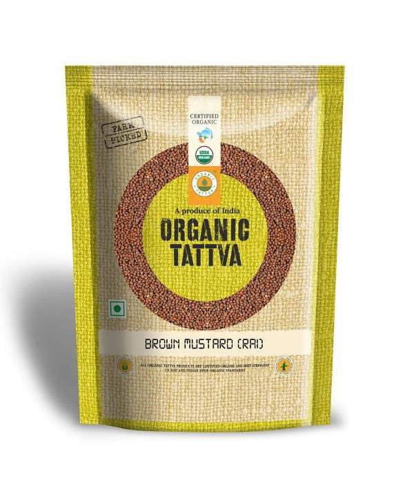 Buy Organic Tattva Brown Mustard (Rai) online United States of America [ USA ] 