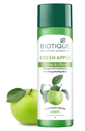 Buy Biotique Green Apple Shine & Gloss Shampoo & Conditioner online usa [ USA ] 