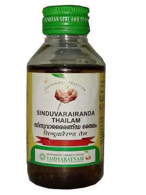 Buy Vaidyaratnam Sinduvarairanda Thailam online United States of America [ USA ] 