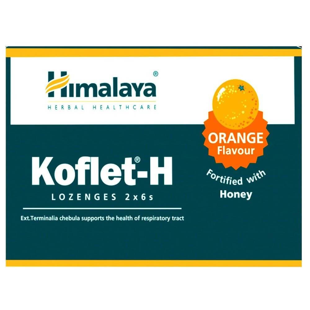 Buy Himalaya Koflet H Lozenges - (Orange Flavour)