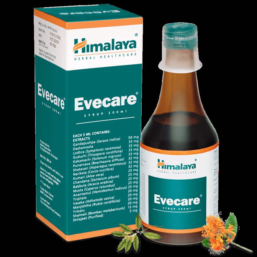 Buy Himalaya Evecare Syrup - 200 ML online United States of America [ USA ] 