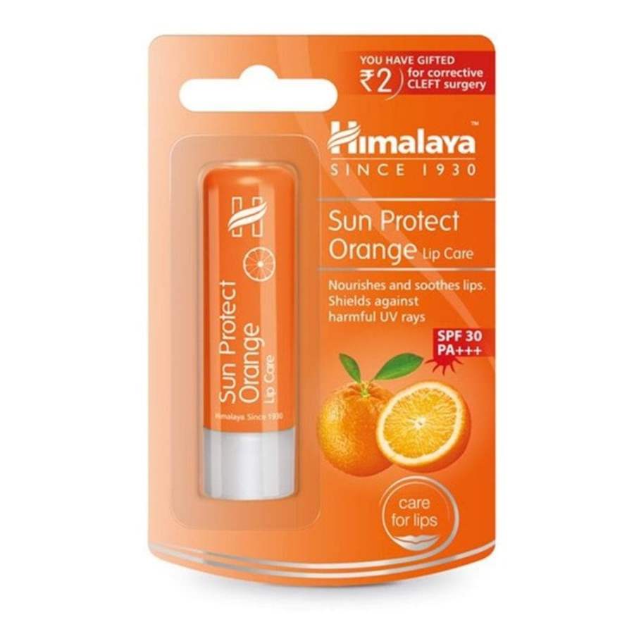 Buy Himalaya Sun Protect Orange Lip Care - 4.5 gm online United States of America [ USA ] 