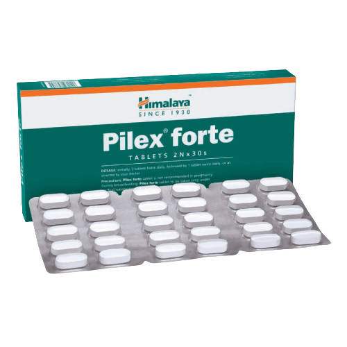 Buy Himalaya Pilex Forte Tablets