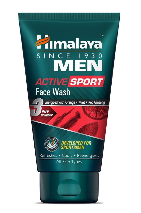 Buy Himalaya Men Active Sport Face Wash, 100ml online United States of America [ USA ] 
