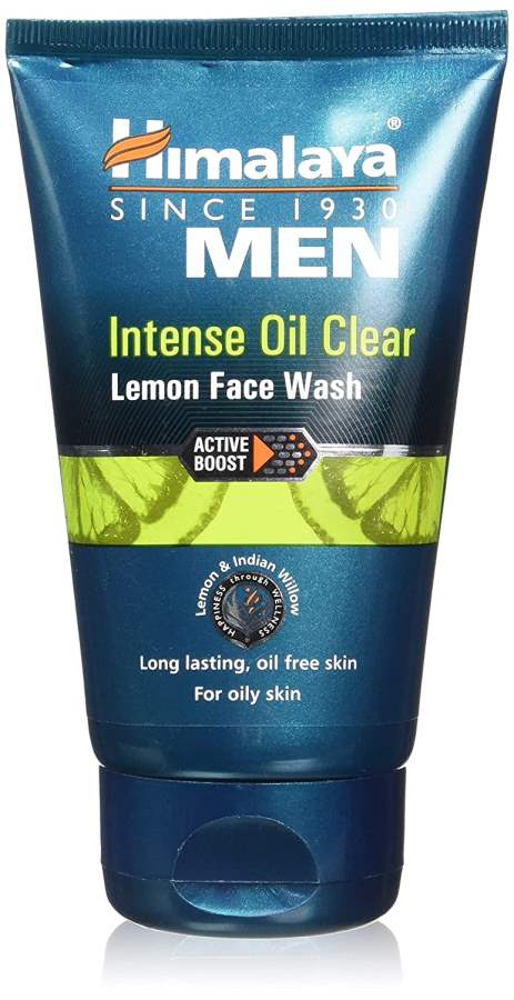 Buy Himalaya Men Intense Oil Clear Lemon Face Wash online United States of America [ USA ] 