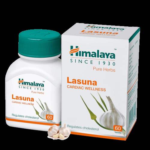 Buy Himalaya Lasuna Cardiac Wellness Tablets