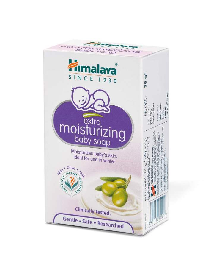 Buy Himalaya Extra Moisturizing Baby Soap online United States of America [ USA ] 