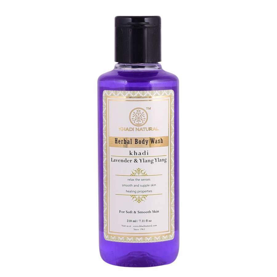 Buy Khadi Natural Lavender and Ylang Ylang Herbal Body Wash online United States of America [ USA ] 