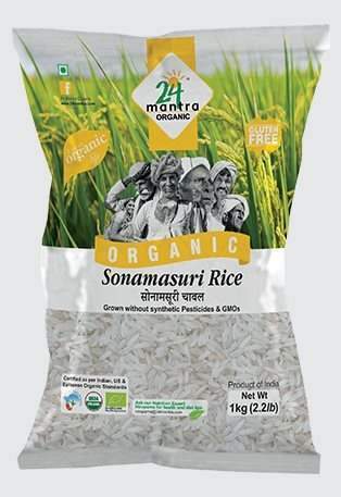 Buy 24 Mantra Sona masuri Raw Rice Polished