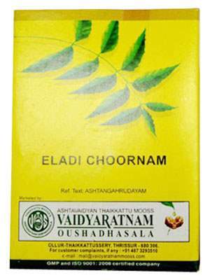 Buy Vaidyaratnam Eladi Choornam