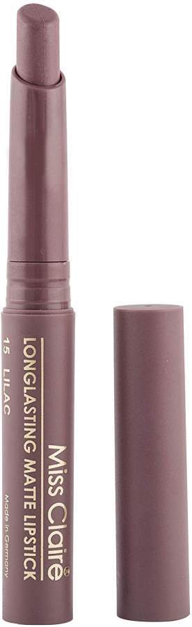 Buy Miss Claire Longlasting Matte Lipstick, Lilac 15