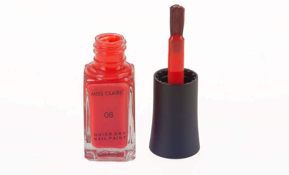 Buy Miss Claire Quick Dry Nail Polish, 08 Orange online usa [ USA ] 