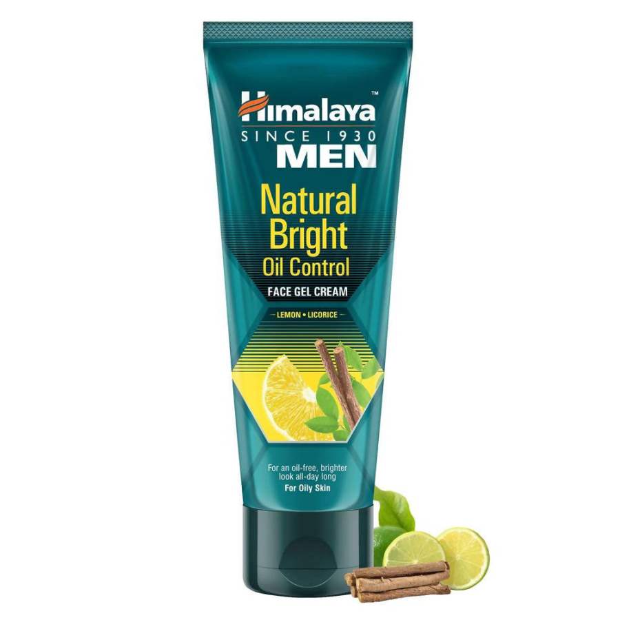Buy Himalaya Men Natural Bright Oil Control Face Gel Cream online United States of America [ USA ] 