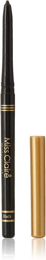 Buy Miss Claire Waterproof Extra Soft Kohl Pencil (Gold Cap), Black, Pink online usa [ USA ] 