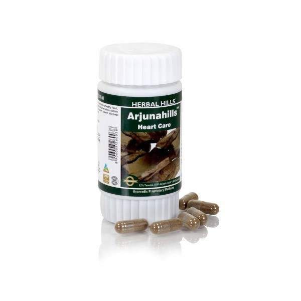 Buy Herbal Hills Arjunahills Capsules for Cardic Care