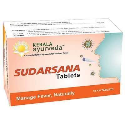 Buy Kerala Ayurveda Sudarsana Tablet Online United States of America [ USA ] 