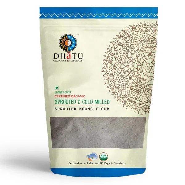 Buy Dhatu Organics Sprouted Moong Flour