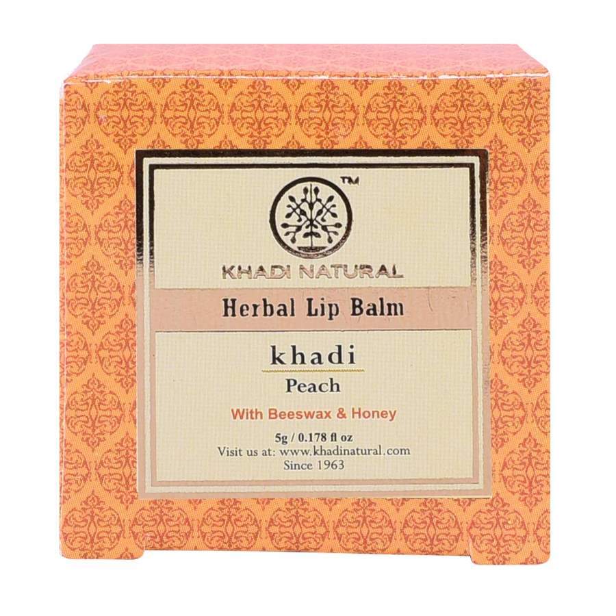 Buy Khadi Natural Peach Lip Balm online United States of America [ USA ] 
