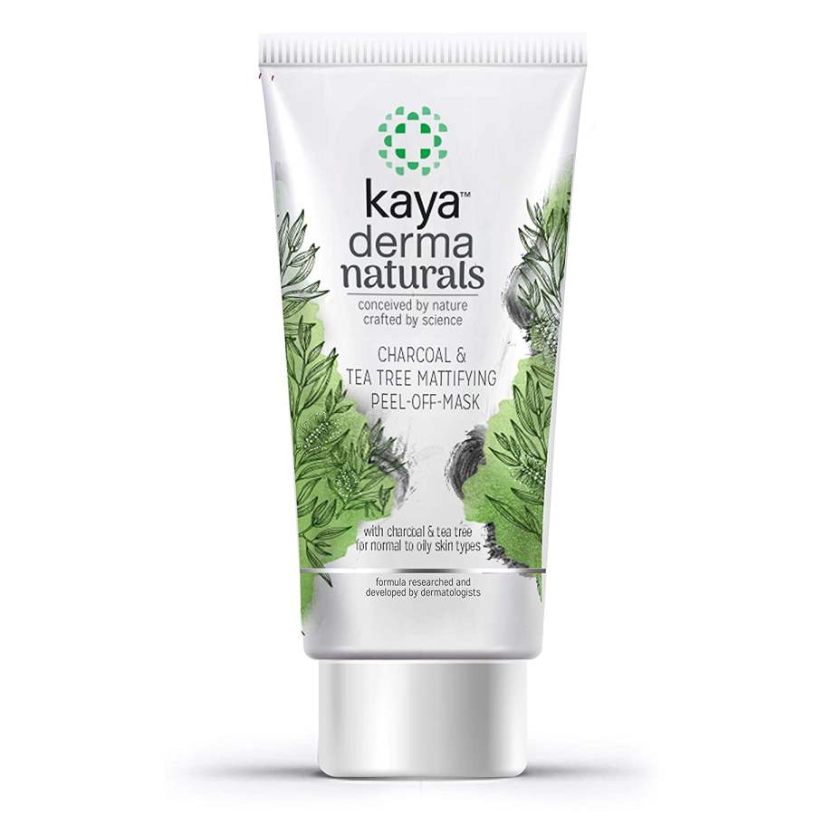 Buy Kaya Skin Clinic Charcoal & Tea Tree Mattifying Peel-Off Mask