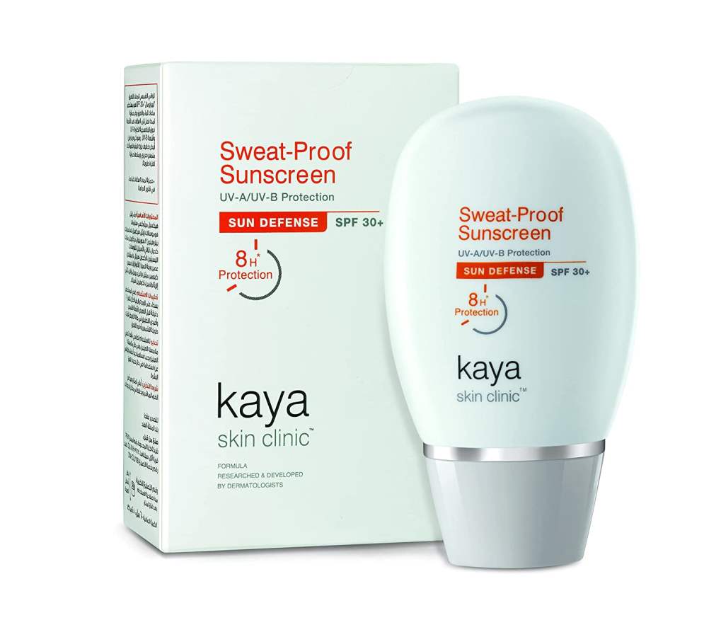 Buy Kaya Skin Clinic Sweat Proof Sunscreen SPF 30+ 60ml online United States of America [ USA ] 