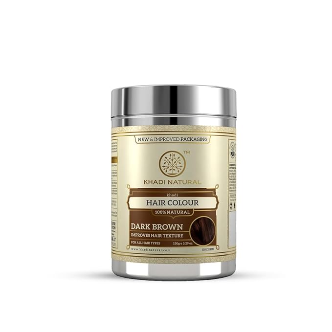 Buy Khadi Natural Herbal Dark Brown Henna