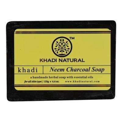 Buy Khadi Natural Neem Charcoal Soap online United States of America [ USA ] 