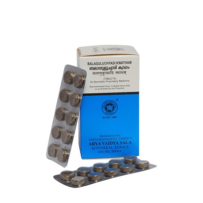 Buy Kottakkal Ayurveda Balaguluchyadi Kwatham Tablet online usa [ USA ] 