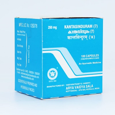 Buy Kottakkal Ayurveda Kantasinduram (7) Capsules online usa [ USA ] 