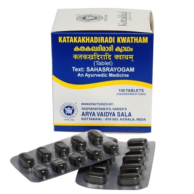 Buy Kottakkal Ayurveda Katakakhadiradi Kwatham Tablets online usa [ USA ] 