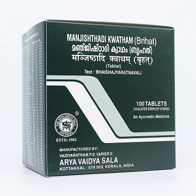 Buy Kottakkal Ayurveda Manjishtadi Kwatham Tablets online usa [ USA ] 