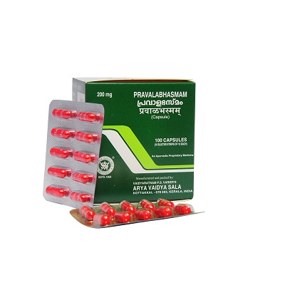 Buy Kottakkal Ayurveda Pravala Bhasmam Capsules online usa [ US ] 