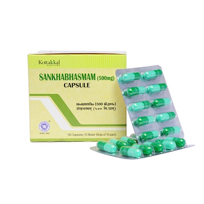 Buy Kottakkal Ayurveda Sankha Bhasmam Capsule online usa [ USA ] 