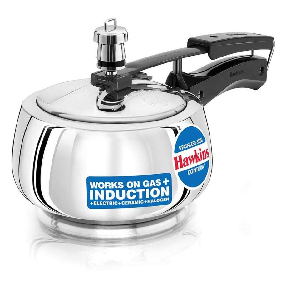 Buy Hawkins Stainless Steel Contura Induction Compatible Pressure Cooker online usa [ USA ] 